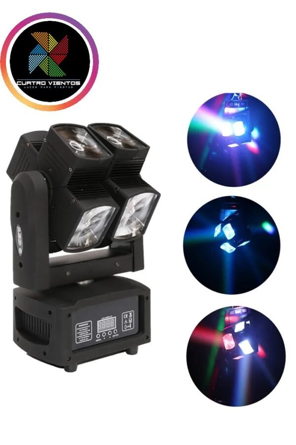 Cabeza Móvil Helix Beam RGBW
