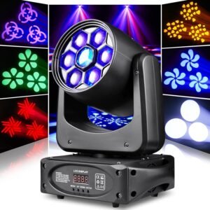 Cabeza Móvil LED 80W Bee Eyes + LED Spot