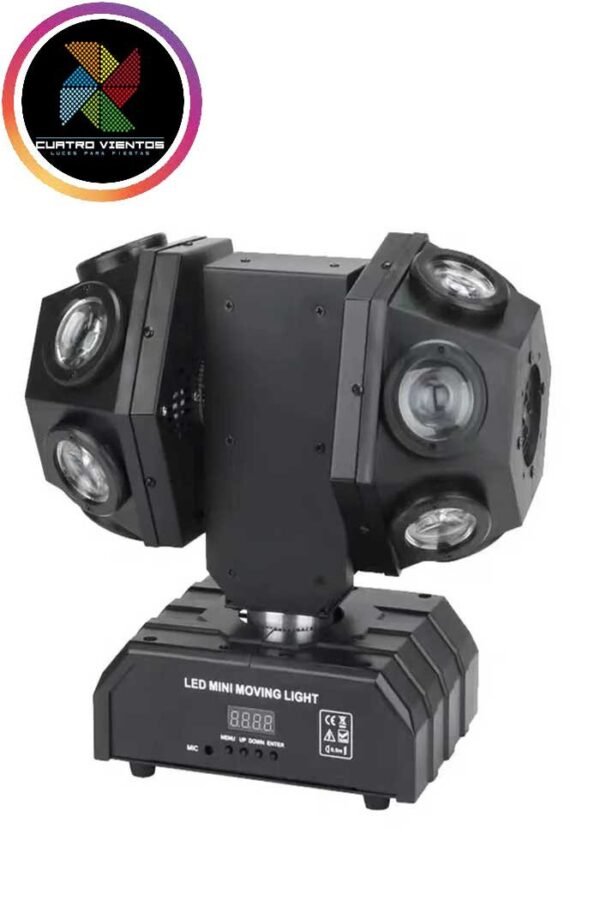 Cabeza móvil Disco Double ball LED 120W