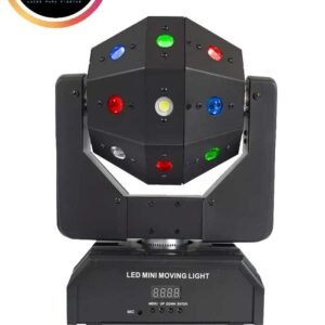CABEZA MOVIL LASER LED STROBO CRAZY BEAM 3in1