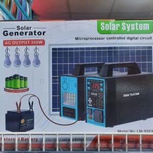 Generador Solar para Casa 300w