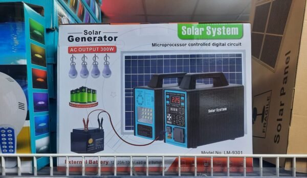 Generador Solar para Casa 300w