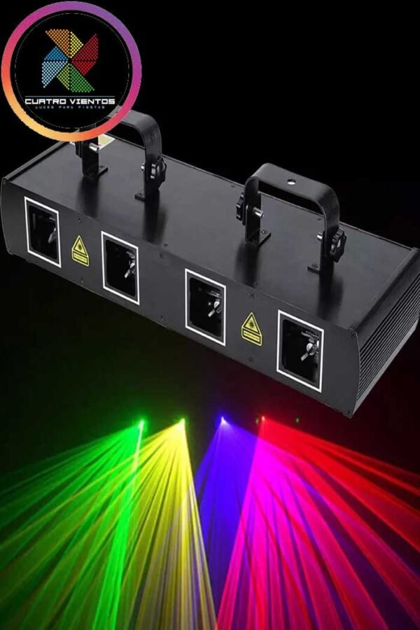 Laser Profesional RGB 4 Salidas