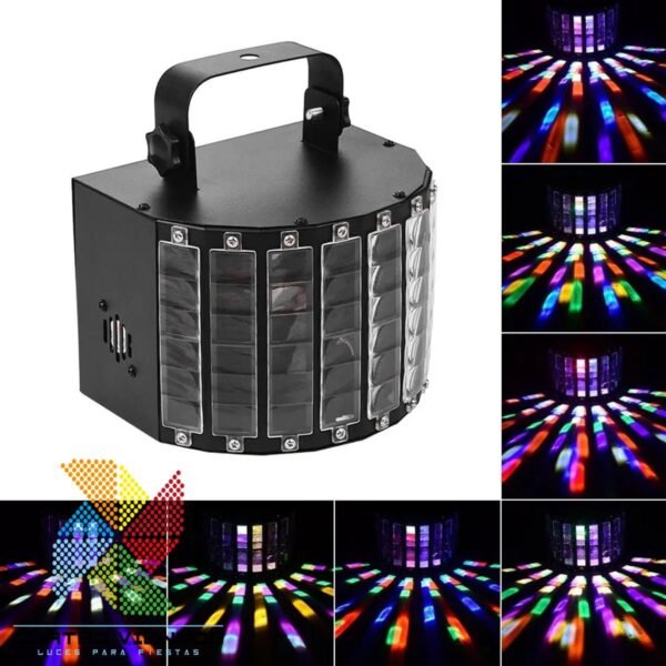 Luces Mini Derby Led 9x3w
