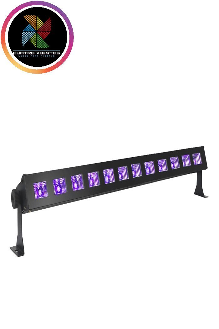 Barra LED UV para Fiestas Flúor 12 Leds