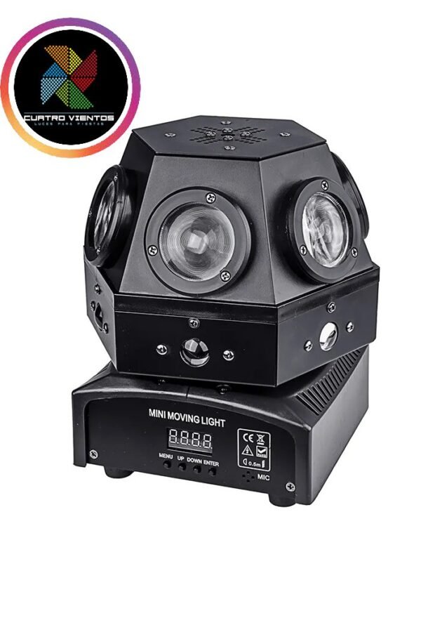 cabeza Movil Lights Mushrooms Laser