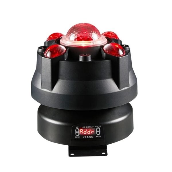 cabeza movil con bola led