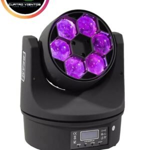 cabeza móvil led bee eyes 6x15W