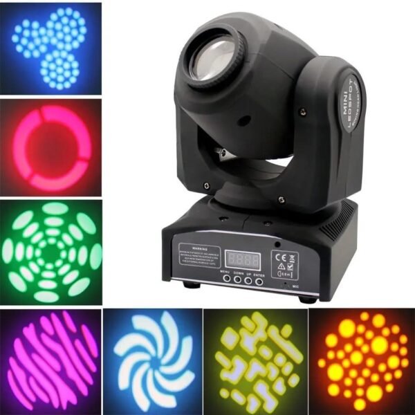 Mini cabeza móvil led Spot 10w