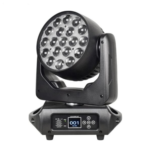 cabeza movil wash led 19x15w