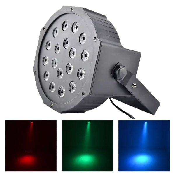 OFERTA FOCO de luces de COLORES 18LED´S
