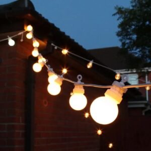guirnalda de luces Cable Blanco