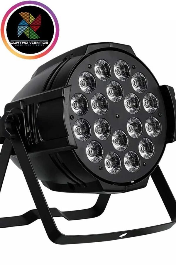 Par King 18x18W Foco Iluminacion Profesional