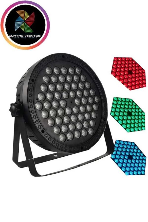 luz led de colores 60LED´S RGB 3EN1