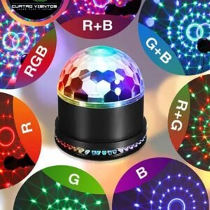 mini bola disco sum ufo led
