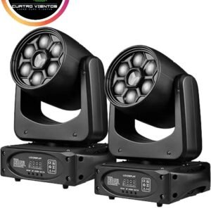 pack Cabeza Móvil LED 80W Bee Eyes + LED Spot
