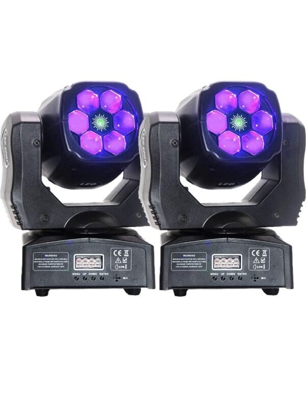 pack de Cabezas Moviles laser led BEAM