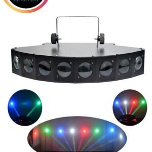 EFECTOS DE LUCES LED BEAM RGBW 8 ojos