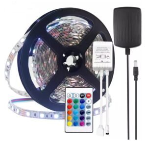 luces tiras led SMD 5050 Kit Rollo 5 Metros