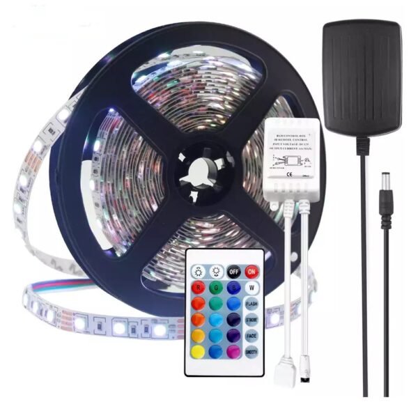 luces tiras led SMD 5050 Kit Rollo 5 Metros