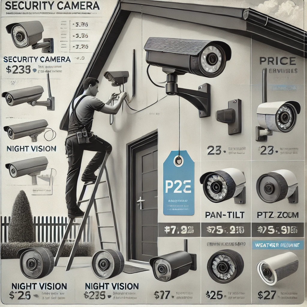 Sistema de cámaras de seguridad instalado en hogares y oficinas con opciones de visión nocturna y resistencia al clima