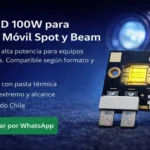 Chip LED 100W para cabeza móvil Spot y Beam