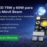 Chip LED Beam 75W y 60W para cabeza móvil