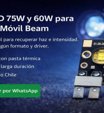 Chip LED Beam 75W y 60W para cabeza móvil