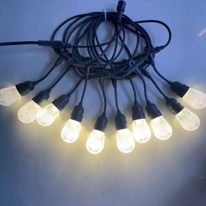 10 10 enchufable luz cálida