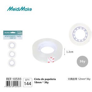 12mm*36y Cinta adhesiva