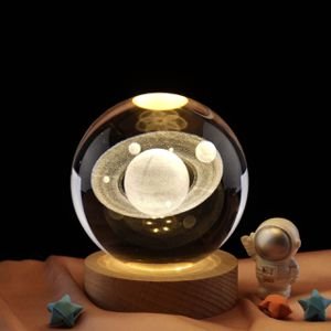 8CM 3D luz cálida