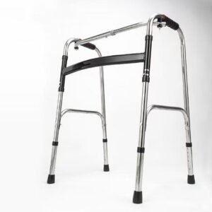 Andador de acero inoxidable retráctil