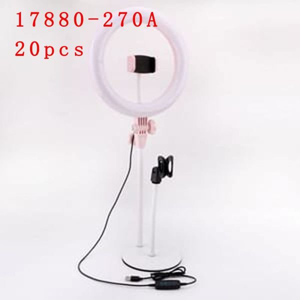 Aro de aro de luz 27cm + clip para micrófono, dos en uno (precio de venta)