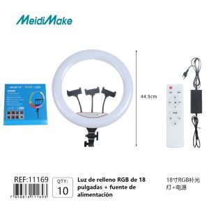 Aro de luz soporte + 22