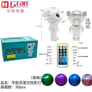 Astronauta proyector parlante