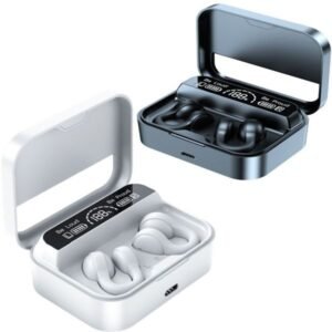 Auricular bluetooth blanco y negro mixto 40A