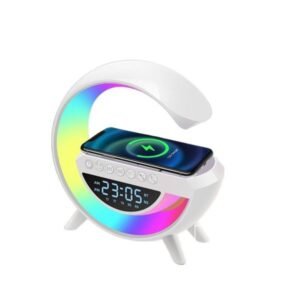 Big G Audio Lámpara Despertador Tarjeta de Memoria Bluetooth Función de Carga Inalámbrica Modelo 3401