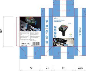 Bluetooth para vehículo F-AUC905