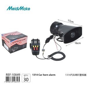 Bocina con alarma para automóvil