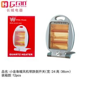 Calefactor con boton de seguridad