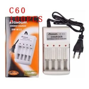 Cargador de 4 celdas de capacidad