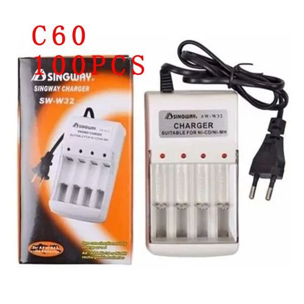 Cargador de 4 celdas de capacidad