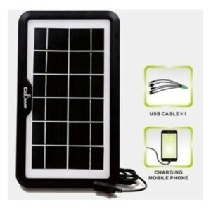 Cargador Solar Portátil 8W con USB