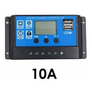 Controlador de Carga Solar 10A con USB