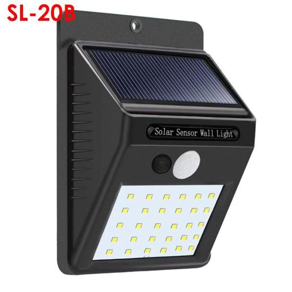 Foco Solar de Pared 20 LED