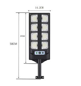 Foco solar exterior 400w