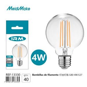 Iluminación para el hogar 4W G80 E27