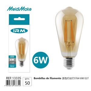 Iluminación para el hogar 6W ST64 E27