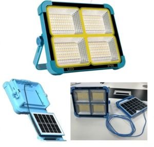 Lámpara de emergencia solar 1000W
