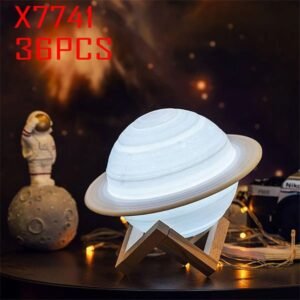 Lámpara de escritorio Planeta USB